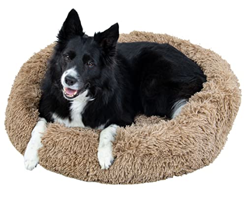 ZOLLNER kuscheliges Hundebett rund, Donut 80 cm, waschbar, Hellbraun ZOLLNER kuscheliges Hundebett rund, Donut 80 cm, waschbar, Hellbraun von ZOLLNER