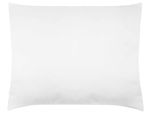 ZOLLNER schwer entflammbares Kopfkissen in 60x80 cm- Polyester - Made in Europe - waschbar bis 60°C - Hotelqualität von ZOLLNER