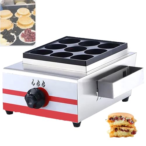 Kommerzielle Gas-Heiz-Burger-Maschine, Kommerzielle Gas-Eier-Burger-Maschine, Individuelle Knopfsteuerung, 9/18/34Loch, 34 Kann Eier Oder Fischbällchen Gleichzeitig Braten,9 von ZOLPINL