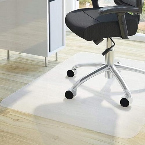 ZOLTA Bodenschutzmatte 0,5mm 90x130 cm - Bürostuhl unterlage - Schreibtischstuhl Unterlage von ZOLTA