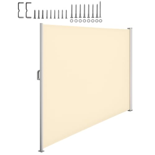 ZOLTA Seitenmarkise Ausziehbar - Sichtschutz Sonnenschutz - Für Terrasse Balkon und Garten - Längenverstellung - Beständiges Vlies - Einfache Montage - 300 x 200 cm - Beige ZOLTA Seitenmarkise Ausziehbar - Sichtschutz Sonnenschutz - Für Terrasse Balkon und Garten - Längenverstellung - Beständiges Vlies - Einfache Montage - 300 x 200 cm - Beige von ZOLTA