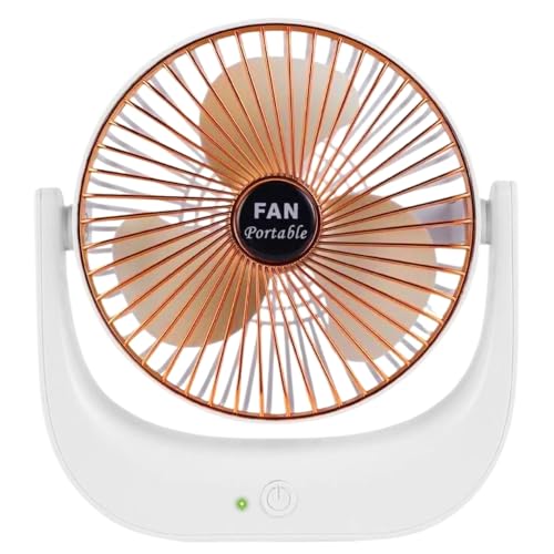 ZOLTA USB Tischventilator Mini tragbar leise 3 Stufen kupferfarben schwenkbar 20 cm – Ventilator Büro Schreibtisch Reise wiederaufladbar mit Akku Micro-USB – kompakt und stilvoll mit LED-Anzeige ZOLTA USB Tischventilator Mini tragbar leise 3 Stufen kupferfarben schwenkbar 20 cm – Ventilator Büro Schreibtisch Reise wiederaufladbar mit Akku Micro-USB – kompakt und stilvoll mit LED-Anzeige von ZOLTA