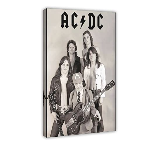 ZOLULA ACDC Rock Band Poster Leinwand Poster Wandkunst Dekor Druck Bild Gemälde für Wohnzimmer Schlafzimmer Dekoration Rahmenstil 20 x 30 cm ZOLULA ACDC Rock Band Poster Leinwand Poster Wandkunst Dekor Druck Bild Gemälde für Wohnzimmer Schlafzimmer Dekoration Rahmenstil 20 x 30 cm von ZOLULA