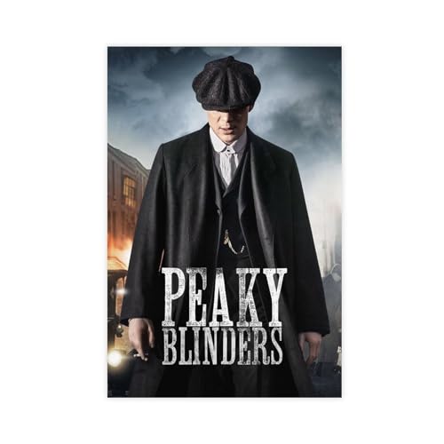 ZOLULA Peaky Blinders Poster, Leinwand, Poster, Wandkunst, Dekor, Bild, Gemälde für Wohnzimmer, Schlafzimmer, Dekoration, ungerahmt, 30 x 45 cm ZOLULA Peaky Blinders Poster, Leinwand, Poster, Wandkunst, Dekor, Bild, Gemälde für Wohnzimmer, Schlafzimmer, Dekoration, ungerahmt, 30 x 45 cm von ZOLULA