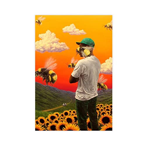 ZOLULA Tyler The Creator, Album-Poster, Blumenjunge, Leinwand-Poster, Schlafzimmer, Dekoration, Sport, Landschaft, Büro, Raumdekoration, Geschenk, ungerahmt, 40 x 60 cm ZOLULA Tyler The Creator, Album-Poster, Blumenjunge, Leinwand-Poster, Schlafzimmer, Dekoration, Sport, Landschaft, Büro, Raumdekoration, Geschenk, ungerahmt, 40 x 60 cm von ZOLULA