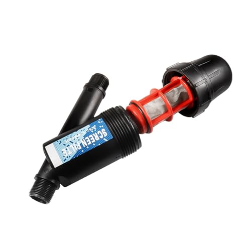 ZONADAH 1 Zoll Mesh-Siebfilter Y-förmiger Gartenwasserfilter Bewässerungssiebfilter Gartenarbeit Landwirtschaftsfilter Tropfbewässerung von ZONADAH