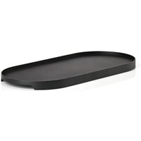 [GEBRAUCHT] B-Ware Zone Denmark Singles Metall Tablett Oval 16 X 35 Cm Schwarz Küchentablett von ZONE DENMARK