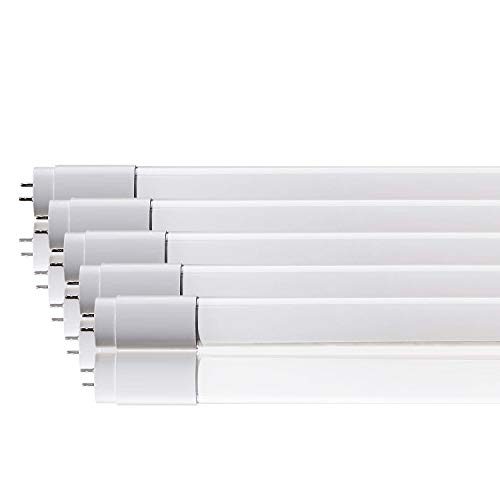ZONE LED SET - LED Röhre 60cm, kaltweiß (6500 K), 850 Lumen, T8, G13-9W (ersetzt 18W), inklusive Starter, LED-TUBE Leuchtstoffröhre Neonröhre Leuchte Röhrenlampe, 5-er Pack von ZONE LED