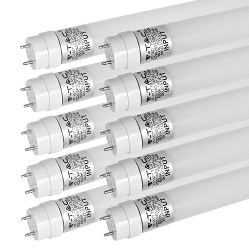 ZONE LED SET - LED Röhre 150cm, kaltweiß (6500 K), 2100 Lumen, T8, G13-20W (ersetzt 58W), inklusive Starter, LED-TUBE Leuchtstoffröhre Neonröhre Leuchte Röhrenlampe, 10-er Pack von ZONE LED
