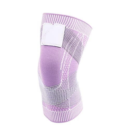 ZONEWD Kniebandage Für Damen Und Herren Knieschoner Kniegelenkbandage Bei Arthrose Und Knieschmerzen Kniebandage Mit Bandkompression Kniebandage (2 Stück),lila Farbe,S von ZONEWD