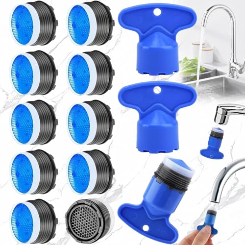 18.5mm 10erPack WasserhahnLuftsprudler WasserhahnSieb LuftsprudlerSpritzaufsatz KüchenspüleLuftsprudler BelüftungsWasserhahnLuftsprudler LuftsprudlerEinsatz Passend für die meisten Wasserhähne von ZONGYUNYNOLE