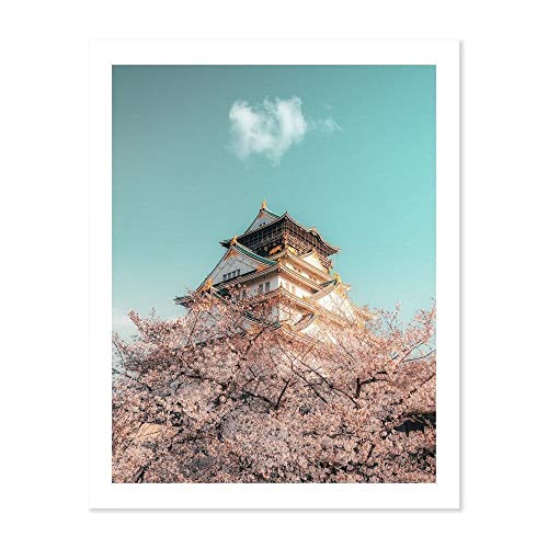 Moderne Naturlandschaft Poster Schöne Japan Drucke Leinwand Gemälde Fuji Kyoto Osaka Druck Home Room Decor Wandkunst Bilder (Color : B, Size : 30X40cm No Frame) von ZONJEE