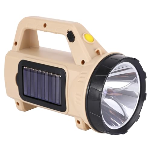 ZONJIE Extrem helle Taschenlampe Led USB C Aufladbar mit Ladekabe 1200 mAh Groß Starke Handscheinwerfer Gross Batterie Handlampe Lumen Akku Flashlight für Camping[Energieklasse A] von ZONJIE
