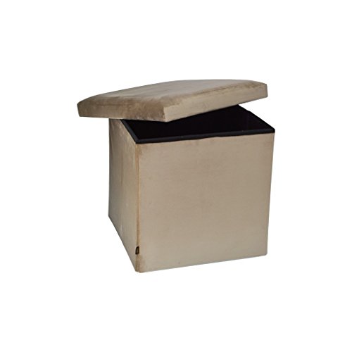 Zons Hocker, beige, 38x38x38 cm von ZONS