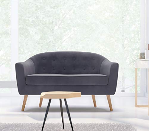 Zons KLARY Sofa Samt grau von ZONS