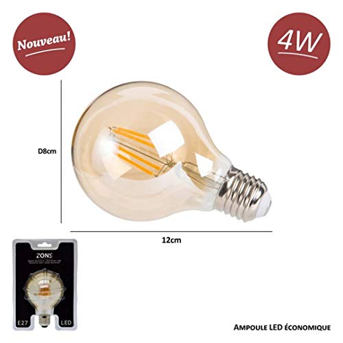 Zons 810739LOT2 LED-Leuchtmittel, 4 W, 2 Stück von ZONS