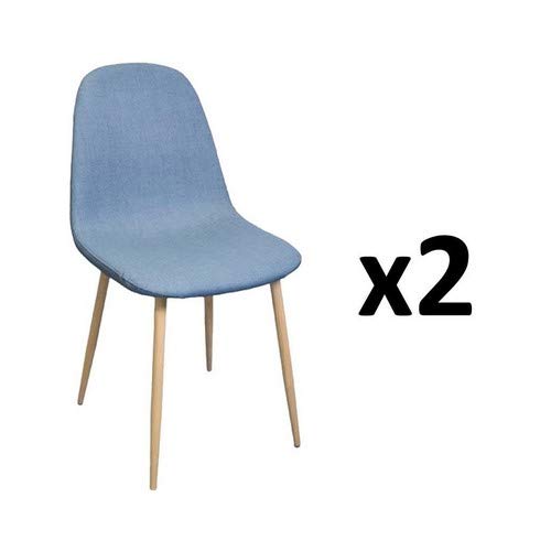 Zons Stuhl, blau, 45x55x85 cm von ZONS