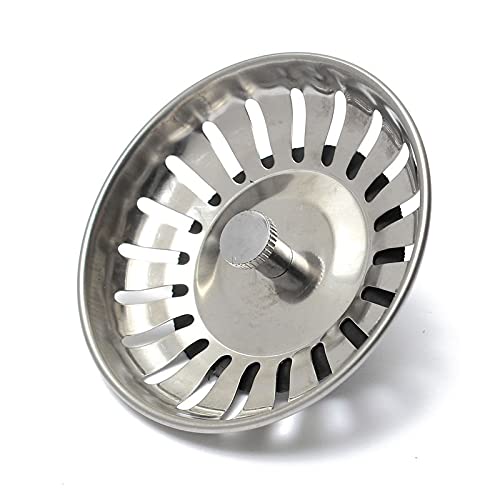 Abflusssieb für Spülbecken 1 Stück Edelstahlsieb Ersatz 83 mm Küche Wasserbecken Spüle Abtropffläche Lauge Korb Abfall Stopper Filter Küchenspüle Sieb Abflusssieb für Spülbecken 1 Stück Edelstahlsieb Ersatz 83 mm Küche Wasserbecken Spüle Abtropffläche Lauge Korb Abfall Stopper Filter Küchenspüle Sieb von ZONSHJDKR
