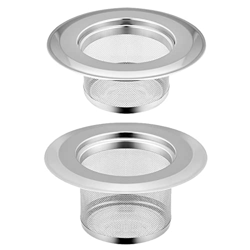 Abflusssieb für Spülbecken 2 Stück Stopper Mesh Edelstahl Spüle Abflussfilter Schutz Haarfänger Badezimmer Küche Langlebig Splitter Kein Verstopfen Sieb Küchenspüle Sieb Abflusssieb für Spülbecken 2 Stück Stopper Mesh Edelstahl Spüle Abflussfilter Schutz Haarfänger Badezimmer Küche Langlebig Splitter Kein Verstopfen Sieb Küchenspüle Sieb von ZONSHJDKR