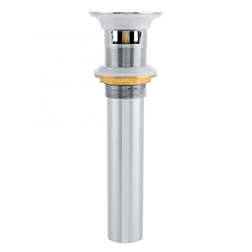 Abflusssieb für Spülbecken Bodenabläufe G1-1/4" Messing Badezimmer Waschbecken Waschbecken Up Ablauf Montage mit Überlauf Bad Abflüsse Sieb Küche(A) von ZONSHJDKR