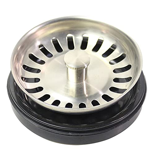 Abflusssieb für Spülbecken Edelstahl Home Küche Spüle Drain Mesh Stopper Korb Sieb Abfall Stecker Bad Becken Waschbecken Filter Küche Spüle Sieb von ZONSHJDKR