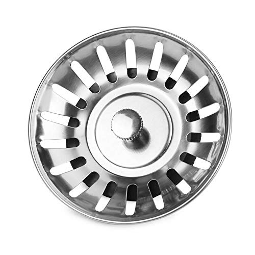 Abflusssieb für Spülbecken Edelstahl Küchenstopfen Abfallstopfen Spülbeckenfilter Filtre Badezimmer Haarfänger Küchenabläufe Belastung Küchenspüle Sieb Abflusssieb für Spülbecken Edelstahl Küchenstopfen Abfallstopfen Spülbeckenfilter Filtre Badezimmer Haarfänger Küchenabläufe Belastung Küchenspüle Sieb von ZONSHJDKR