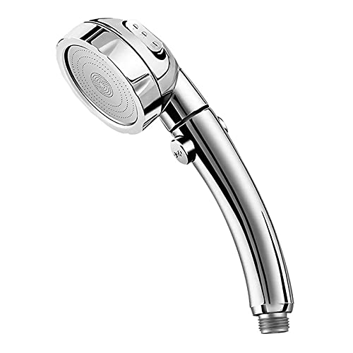 Duschköpfe Handbrause Hochdruck Chrom 3 Spareinstellungen mit Pausenschalter Wassersparend Verstellbarer Abnehmbarer Duschkopf Duschkopf von ZONSHJDKR