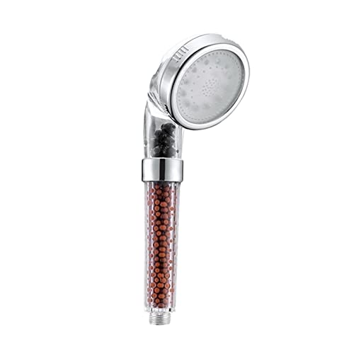 Duschköpfe LED-Duschkopf mit 7 Farbwechsellichtern, Hochdruck-Handbrause mit Filterperlen-Duschkopf(L) von ZONSHJDKR