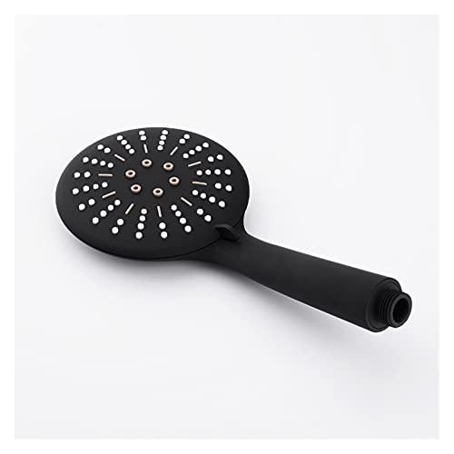 Duschköpfe Wandhalterung Dusche Handbrause Set ABS Schwarzlack Mit Dusche & Schlauch Duschkopf von ZONSHJDKR