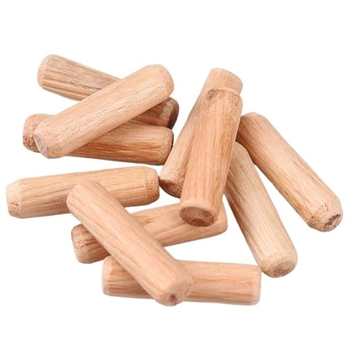 Holzdübel sourcing map 100 Stück M8 Holzstifte Stangen Set for Möbel Schubladen Möbelbeschlag de(M8 (100PCS)30mm) von ZONSHJDKR