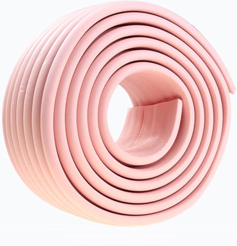 Kantenschutz Eckenschutz, Kantenschutz, Schaumstoff-Wandkantenschutz, Möbelkantenschutz, scharfer Kantenschutz, Stoßstangenstreifen, Couchtisch(Pink,6pcs) von ZONSHJDKR
