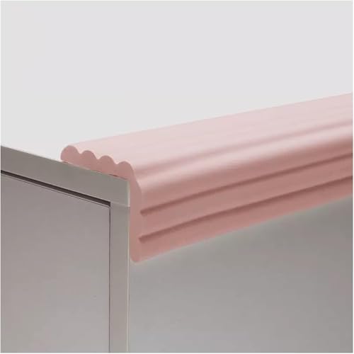 Kantenschutz Eckkanten-Stoßstangenschutz for scharfe Kanten, schutzsichere Schaumstoffpolsterung for scharfe Kanten, geeignet for Couchtisch-Küchenschutz(Pink,4m) von ZONSHJDKR