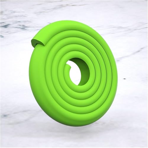 Kantenschutz Guards Proof Schaumstoffpolsterung, stark klebender, vorgeklebter Stoßfänger, Kantenschutz, Eckenschutz, Caring Proofing Set for scharfe Kanten, Tisch, Schreibtisch(Green a,10pcs) von ZONSHJDKR