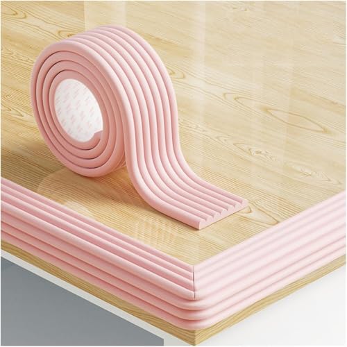 Kantenschutz Kantenschutz-Eckenschutz, weiches Schaumstoffkissen, Wandkantenschutz, scharfer Kantenschutz, Stoßstangenstreifen for Couchtischküche(Pink,10pcs) von ZONSHJDKR