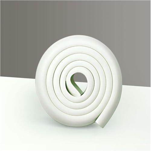 Kantenschutz Kantenschutz for Ecken, Kantenschutz, Kantenschutz for Möbelkanten und -ecken, Wand-Eckstangenstreifen, Abdeckungen for scharfe Möbeltische, selbstklebend(White,3pcs) von ZONSHJDKR