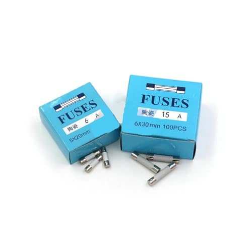 Keramische Haushalts-Netzsicherung 10 Teile/los flink 5mm x 20mm 6x30mm T 0.5A 1A 2A 3A 5A 6A 8A 10A 13A 15A 20A 30A 250V(8a,6MMx 30MM) von ZONSHJDKR