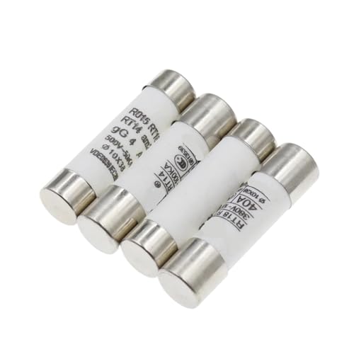 Keramische Haushalts-Netzsicherung 5 STÜCKE flink 10X38 MM Sicherung 380 V 1A 2A 3A 4A 5A 6A 8A 10A 16A 20A 25A 32A 40A 50A(50A) von ZONSHJDKR