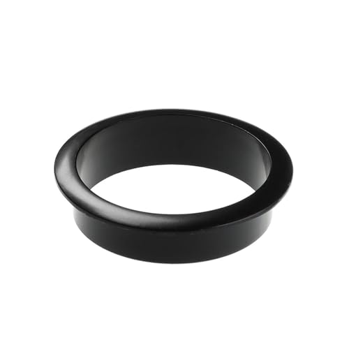 ZONSHJDKR Desktop-Dichtung 10PCS Zink-Legierung Computer Schreibtisch Kabel Ösen Draht Loch Abdeckung Schrank Vent Loch Decor Möbel Hardware(Black,50mm) von ZONSHJDKR