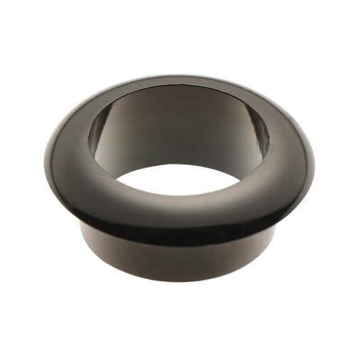 ZONSHJDKR Desktop-Dichtung 5 STÜCKE 25-80 MM Büro Schreibtisch Kabeltüllen Drahtlochabdeckung Schreibtisch Tisch Kabelverschluss Computer Schreibtisch Drahtregal Organizer(Black,25mm) von ZONSHJDKR
