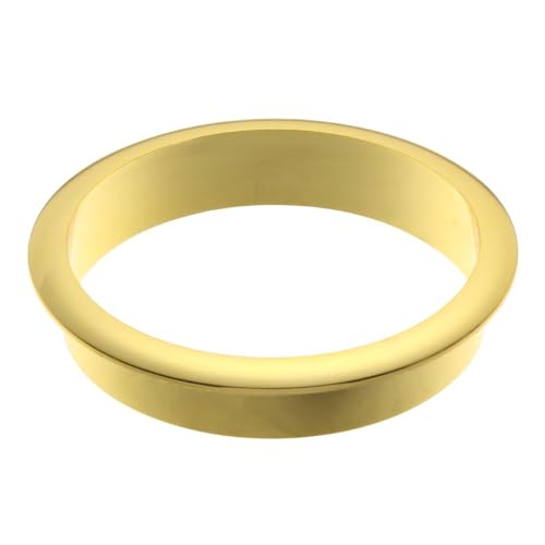 ZONSHJDKR Desktop-Dichtung 5 STÜCKE 25-80 MM Büro Schreibtisch Kabeltüllen Drahtlochabdeckung Schreibtisch Tisch Kabelverschluss Computer Schreibtisch Drahtregal Organizer(Gold,80mm) von ZONSHJDKR
