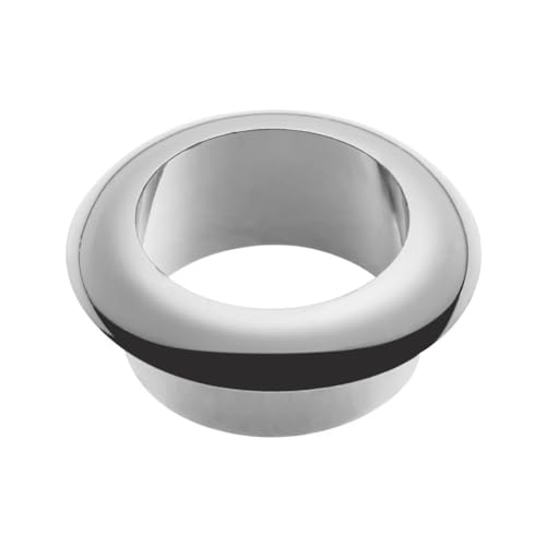ZONSHJDKR Desktop-Dichtung 5 STÜCKE 25-80 MM Büro Schreibtisch Kabeltüllen Drahtlochabdeckung Schreibtisch Tisch Kabelverschluss Computer Schreibtisch Drahtregal Organizer(Silver,25mm) von ZONSHJDKR