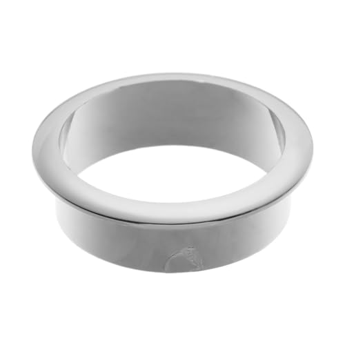ZONSHJDKR Desktop-Dichtung 5 STÜCKE 25-80 MM Büro Schreibtisch Kabeltüllen Drahtlochabdeckung Schreibtisch Tisch Kabelverschluss Computer Schreibtisch Drahtregal Organizer(Silver,50mm) von ZONSHJDKR