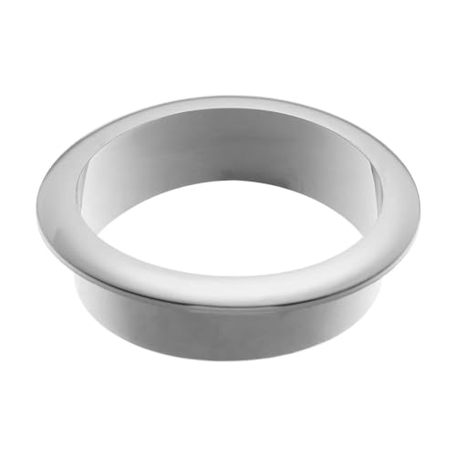 ZONSHJDKR Desktop-Dichtung 5 STÜCKE 25-80 MM Büro Schreibtisch Kabeltüllen Drahtlochabdeckung Schreibtisch Tisch Kabelverschluss Computer Schreibtisch Drahtregal Organizer(Silver,60mm) von ZONSHJDKR