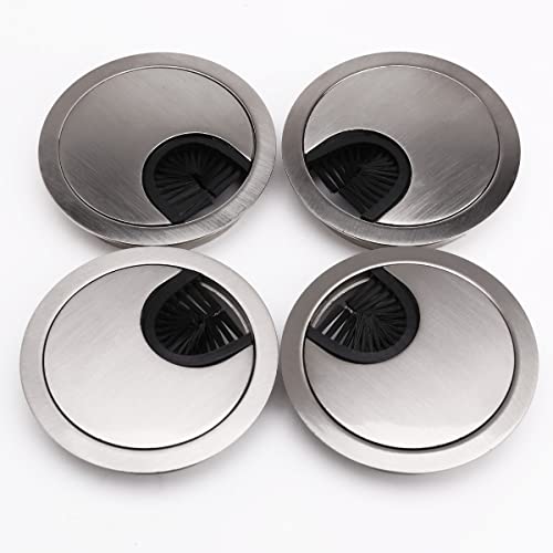 ZONSHJDKR Desktop-Dichtung 68 mm Metall Chrom Runde Kabeldurchführung - Schreibtisch Kabelführung Einsatz PC Kabelloch - for Schreibtisch, Desktops, Büro - 4er Set ZONSHJDKR Desktop-Dichtung 68 mm Metall Chrom Runde Kabeldurchführung - Schreibtisch Kabelführung Einsatz PC Kabelloch - for Schreibtisch, Desktops, Büro - 4er Set von ZONSHJDKR