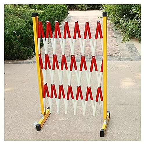 ZONSHJDKR Einziehbarer Zaun Instandhaltungs- und Bauarbeiten sowie Verkehrssteuerung(L250cm/8.2ft) von ZONSHJDKR