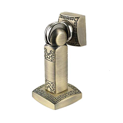 ZONSHJDKR Magnetischer Türstopper Bodentürstopper Lufttürabsaugung Doppelzweck-Türstopper for Haushalt und Badezimmer for Home Office Commercial(Green Bronze) von ZONSHJDKR