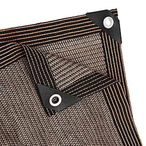 ZONSHJDKR Schattentuch Langlebiges Sonnenschutznetz for den Garten, reißfeste Netzplane, Sonnenschutz for Pergola-Schwimmbäder im Freien(2x2m(6.5x6.5ft)) von ZONSHJDKR