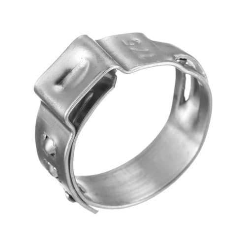 ZONSHJDKR Schlauchschellen 10 Stück Edelstahl 304 Einzelohr-Schlauchschellen-Sortiment-Kit Einzeln 5,3–31 mm Mehrere Spezifikationen ZONSHJDKR Schlauchschellen 10 Stück Edelstahl 304 Einzelohr-Schlauchschellen-Sortiment-Kit Einzeln 5,3–31 mm Mehrere Spezifikationen von ZONSHJDKR