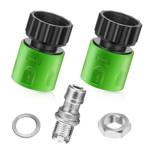 ZOOMIMI Aufsitzrasenmäher Set Zubehör Hocheffizientes Deck Wash Adapter Set Metallstruktur für einfache Wartung von ZOOMIMI