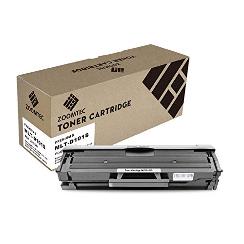 ZOOMTEC MLT-D101S Tonerkassette für Samsung ML-2165 ML-2165W ML-2160 ML-2161 ML-2162 ML-2164 ML-2168W SCX-3400FW SF-760P ML-2168 ML-2162 ML-2164W SCX-3400F SCX-3405 SCX-3405F SCX-3405FW(1 Schwarz) von ZOOMTEC